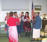 Jephthah #116 Choir, Worden, Friendship Night, April 20, 2009