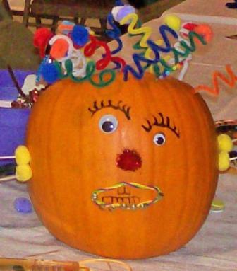 Jephthah Chapter #116, Worden, Bad Hair Pumpkin, 10/19/09