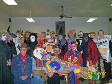 Jephthah Chapter #116, Worden, Halloween Meeting, 10/19/09