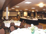Hands Across the Border Banquet Room from the left back of the room