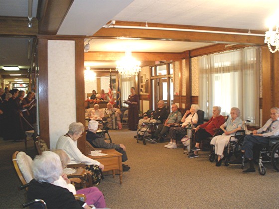 Some of our Residents at the Masonic Home, Masonic Home Tea, 9/12/09