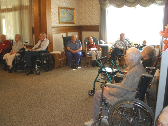 Residents of the Masonic Home, Masonic Home Tea, 9/12/09
