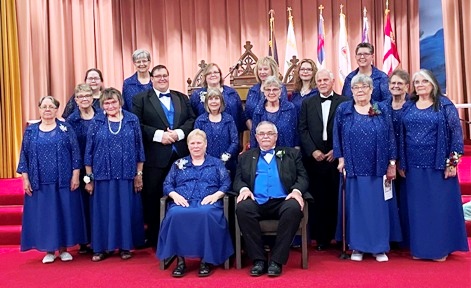 Montana Grand Officers 2025-2026; Janet Holland WGM, Cliff Brophy WGP