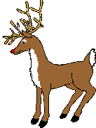 Rudoph's red Nose  blinking